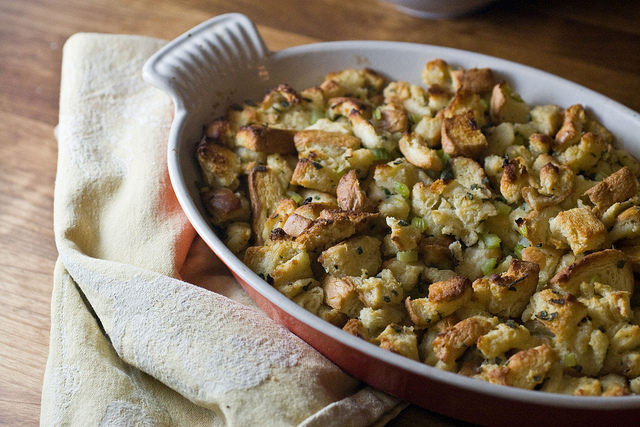 Old School Bread Stuffing with Sage •The Domestic Front