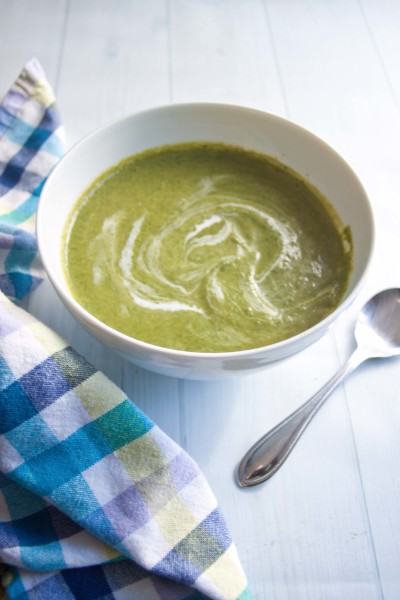 Spinach Sweet Potato Soup